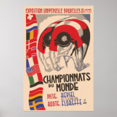 Retro 1930er Deko Design Cycling (Vorne)