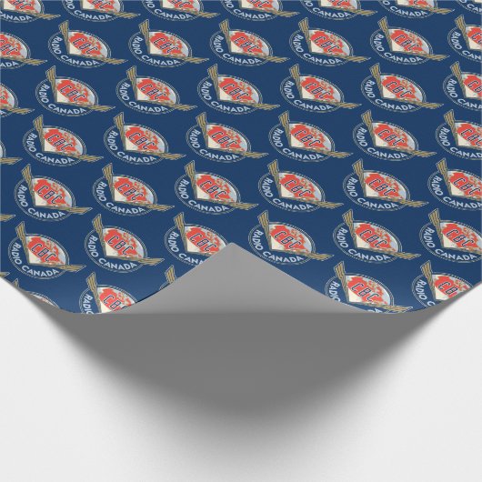 Retro 1940-1958 geschenkpapier (Ecke)