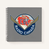 Retro 1940-1958 notizblock (Vorderseite)