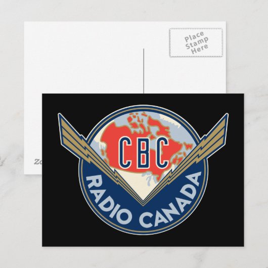 Retro 1940-1958 postkarte (Vorne/Hinten)