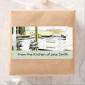 Retro 1940er Küchenlabels (Insitu)