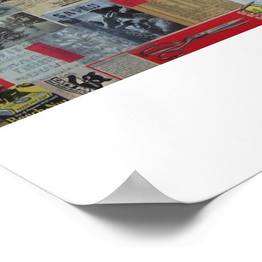 Retro 1950 Art Poster (Ecke)