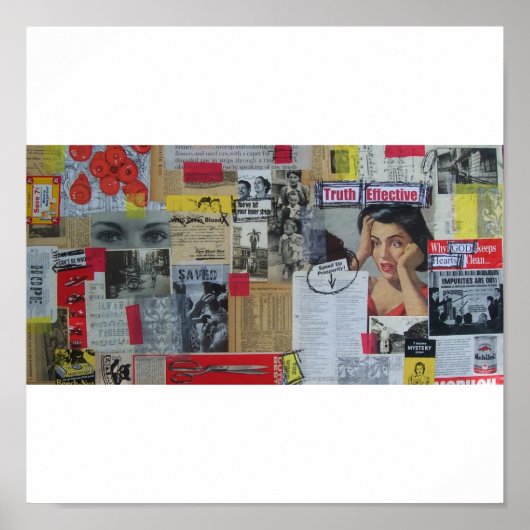 Retro 1950 Art Poster (Vorne)