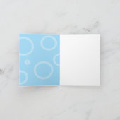 RETRO 1950 DRESSES GREETING CARD KARTE (Innenseite)