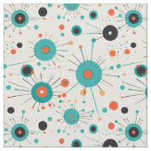 Retro 1950er Jahre Atomic Stoff (Nahaufnahme)