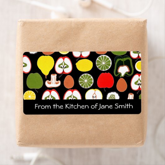 Retro 1950er Küchenlabels (Insitu)