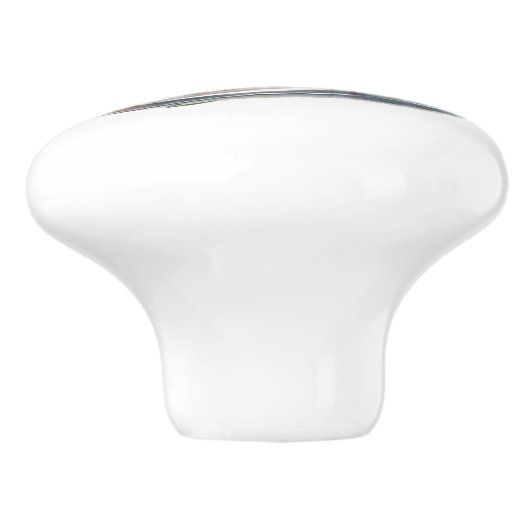 Retro 1950er Männer in Cabrio Keramikknauf (Seitenansicht)