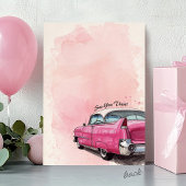 Retro 1950's Pink Hollywood Glam 70th Birthday Einladung
