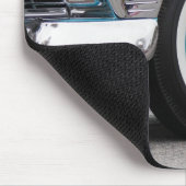 Retro 1956 Türkisauto Mousepad (Ecke)