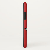 Retro 1957 Klassische Schwarz/Weiß-Schachtel Case-Mate iPhone Hülle (Hinten/Rechts)