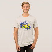 Retro 1958-1966 Logo Tri-Blend Shirt (Vorderseite voll)