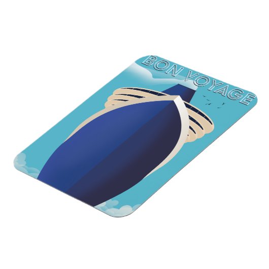 Retro 1960 Blume Magnet (Linke Seite)