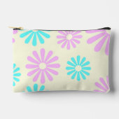 Retro 1960s 1970s Flower Power  Zubehörtasche (Vorderseite)