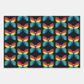 Retro 1966-1974 geschenkpapier set (Vorderseite)