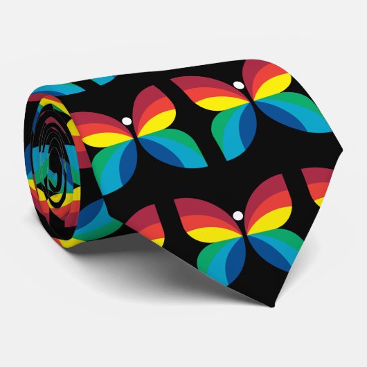 Retro 1966-1974 krawatte (Gerollt)