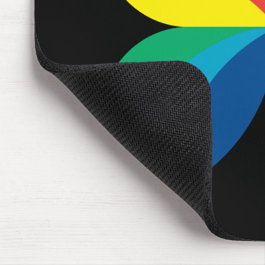 Retro 1966-1974 mousepad (Ecke)