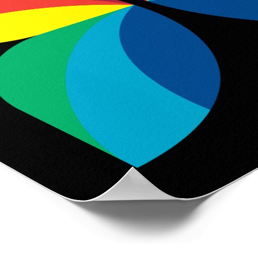 Retro 1966-1974 poster (Ecke)