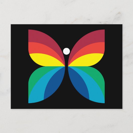 Retro 1966-1974 postkarte (Vorderseite)