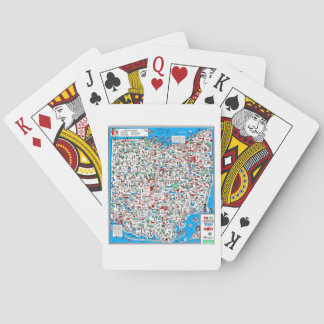 Retro 1966 Ohio Karte Spielkarten