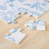 Retro 1966 Ohio map jigsaw puzzle 20"x30" 1014 pcs (Seite)