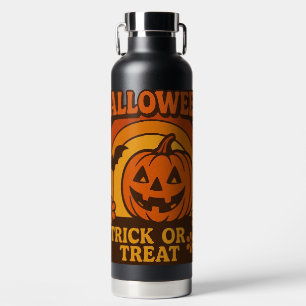 Retro 1970er Jahre Trick or Treat Halloween Trinkflasche
