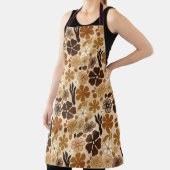 Retro 1970s Floral Graphic Schürze (InSitu)