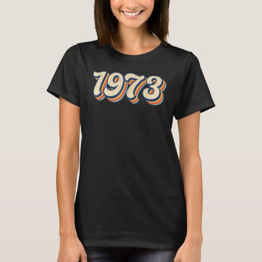 Retro 1973 Roe / Wade Pro Choice Frauenfeindlichke T-Shirt (Vorderseite)