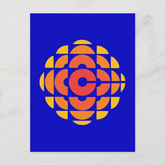 Retro 1974-1986 postkarte (Vorderseite)