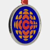 Retro 1974-1986 silbernes ornament (Rechts)