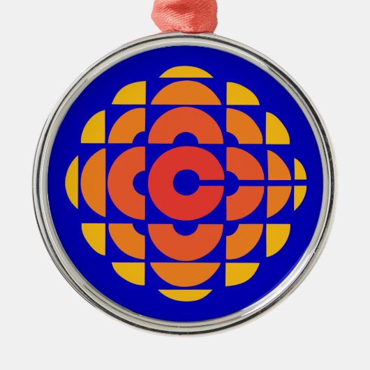 Retro 1974-1986 silbernes ornament (Vorne)