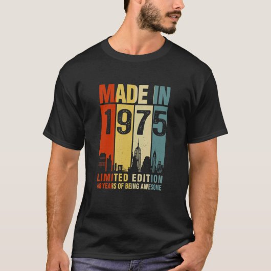 Retro 1975, 48 Jahre Phantastisch T-Shirt (Vorderseite)