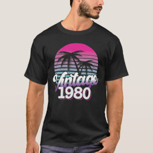 Retro 1980 Limited Edition Geburtstagsgeschenk I T-Shirt