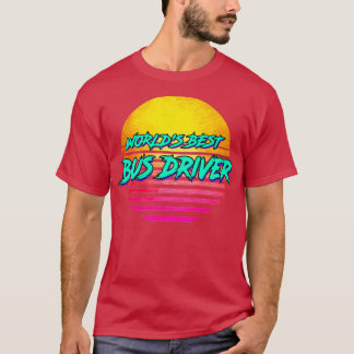 Retro 1980er Autofahren T-Shirt