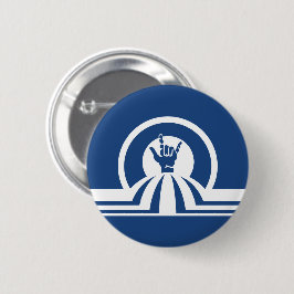 Retro 1980er I Liebe You Button