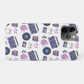 Retro 1980er Jahre Era Music Nostalgic Case-Mate iPhone Hülle (Rückseite (Horizontal))