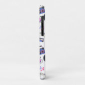 Retro 1980er Jahre Era Music Nostalgic Case-Mate iPhone Hülle (Hinten/Links)