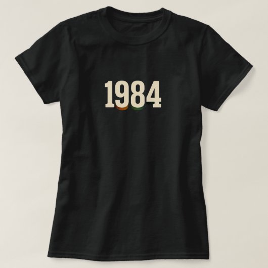 Retro-1984-Shirt T-Shirt (Design vorne)
