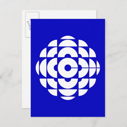 Retro 1986-1992 - weiß postkarte (Vorne/Hinten)