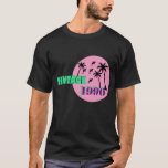Retro 1990 Birthday Gift T-Shirt<br><div class="desc">Flash back to the 90s with this vibrant Vaporwave-inspired shark design. Featuring a neon pink sun, tropical palm trees, and a pack of circling sharks, this "Vintage 1990" graphic is the ultimate throwback. Perfect for 1990 babies, shark lovers, or anyone who misses the bold colors and retro vibes of the...</div>