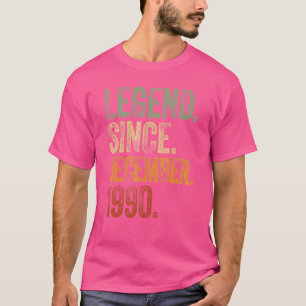 Retro 1990 Geburtstag Dezember Geborene Legende se T-Shirt