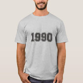 Retro 1990 T - Shirt (Vorderseite)