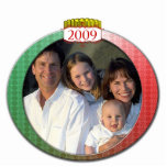Retro 2009 Foto Weihnachtsschmuck Fotoskulptur Ornament<br><div class="desc">Weitere Weihnachtsdesigns von Sandra Siehe mehr Weihnachtsbilder von Sandra</div>
