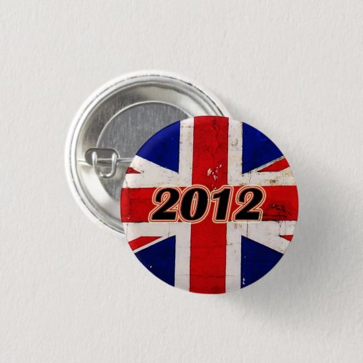 Retro 2012 UK Button (Vorne & Hinten)