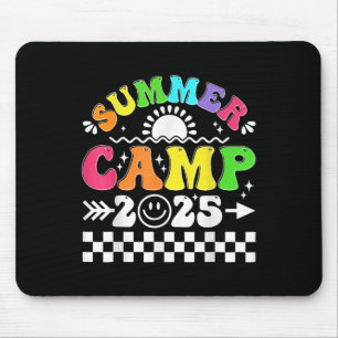 Retro 2025 Sommercamp Ferien Camper Matching Fa Mousepad
