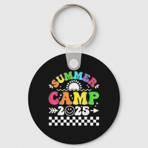 Retro 2025 Sommercamp Ferien Camper Matching Fa Schlüsselanhänger