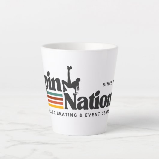 Retro 2025 SpinNations Mug Milchtasse (Vorderseite)