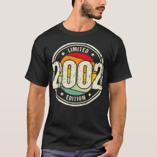 Retro 20 Jahre alt Vintag 2002 Limited Edition 20  T-Shirt
