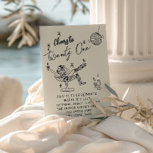 Retro 21. Handgezeichnetes Cowgirl Coastal Fun Geb