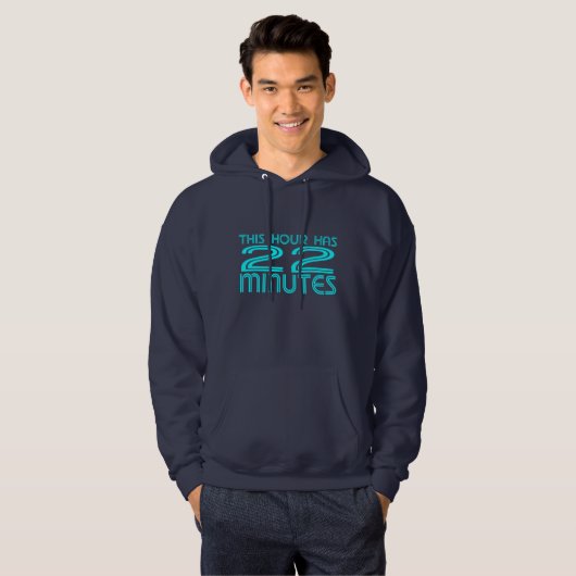 Retro - 22 Minuten Hoodie (Vorne ganz)