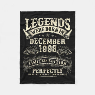 Retro 27. Geburtstag für Männer 27 Jahre alt 1. De Fleecedecke